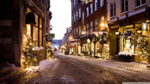 1920x1080 christmas town desktop pc and mac wallpaper | christmas