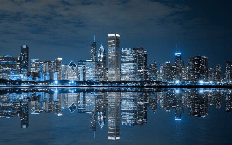 10 Latest Chicago Skyline Wallpaper Hd FULL HD 1080p For ...