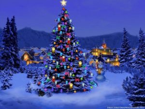 3d moving wallpaper |  desktop wallpapers: christmas tree lights