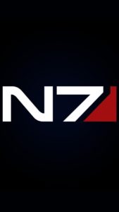 android wallpaper - mass effect n7 logocrushbug on deviantart