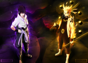 anime naruto sasuke uchiha naruto uzumaki anime fond d'écran