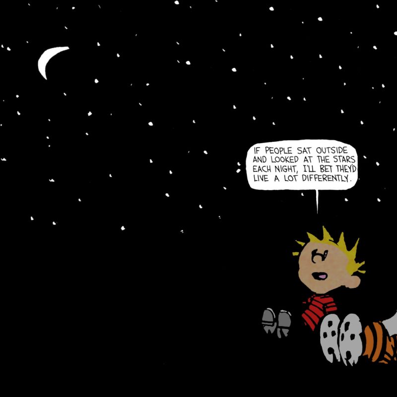 10 Latest Calvin And Hobbes Quotes Wallpaper FULL HD 1920×1080 For PC Desktop 2024 free download calvin hobbes stars quote google search all pinterest star 1 800x800