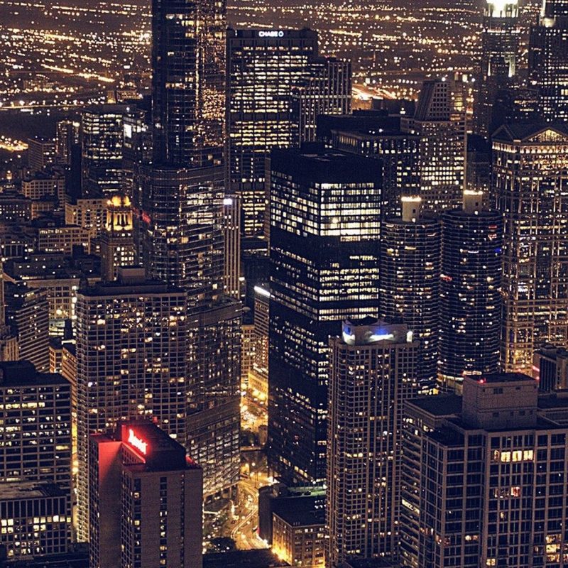 10 Most Popular Chicago Skyline Iphone Wallpaper FULL HD 1080p For PC Background 2022 free download chicago city aertial view night iphone 6 plus hd wallpaper 800x800