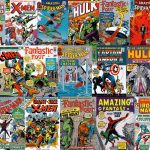 classic marvel comic book covers wallpaper border | beckham room