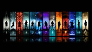 doctor who wallpaper (1 through 12 with war) | images