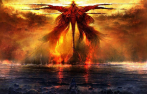 dragons and phoenix rising from ashes wallpapers - wallpaper cave