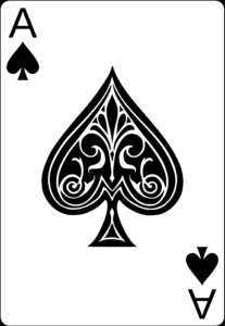 file:ace of spades.svg - wikimedia commons