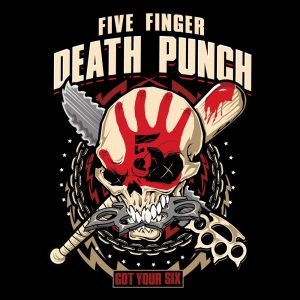 five finger death punch | zombie kill (black) | t-shirt