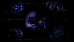 five nights at freddy's: sister location wallpaperdahooplerzman