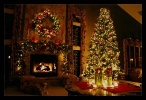 free christmas fireplace wallpapers - wallpaper cave