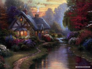 free wallpaper - free nature wallpaper - thomas kinkade wallpaper