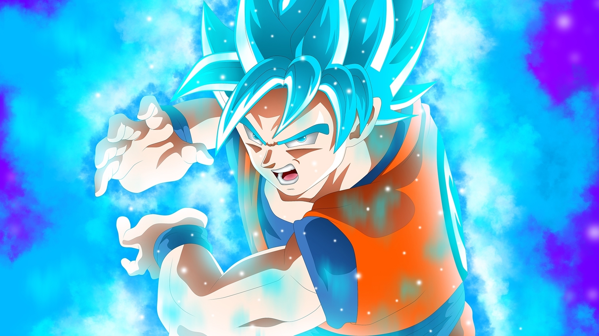 10 Best Goku Super Saiyan Blue Wallpaper Hd FULL HD 1920×1080 For PC Background 2020