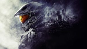 halo 5 guardians master chief helmet uhd 4k wallpaper | pixelz