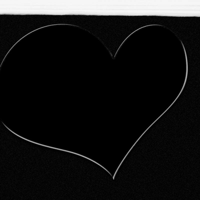 10 New White Heart Black Background FULL HD 1080p For PC Background 2022 free download hand drawn white heart on black background painted over with white 1 800x800
