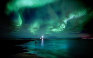 hat causes the aurora borealis northern lights hd wallpaper