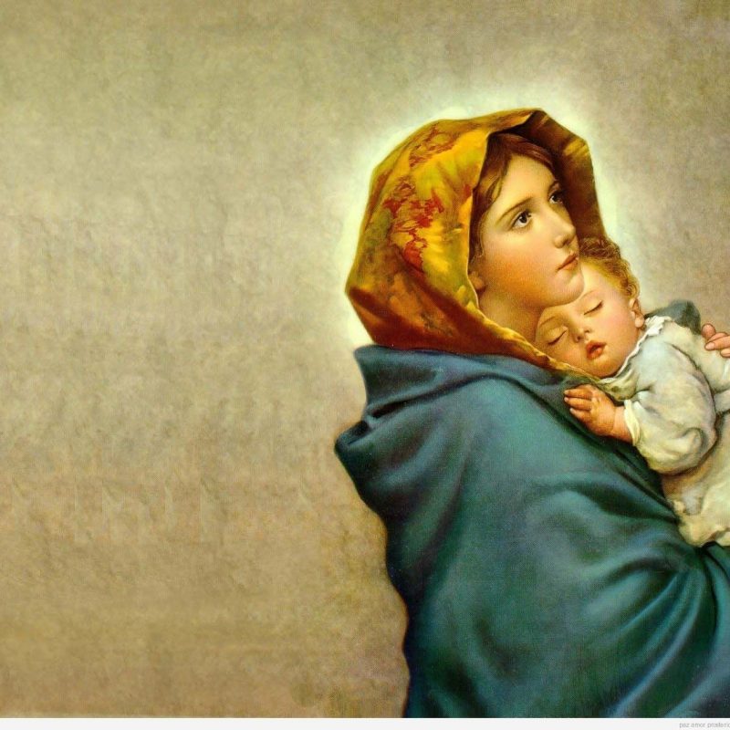 Mother Mary With Baby Jesus Wallpapers Wallpapers Cav - vrogue.co