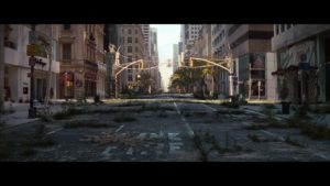 i am legend. overgrown city | fashion trends: post apocalypse