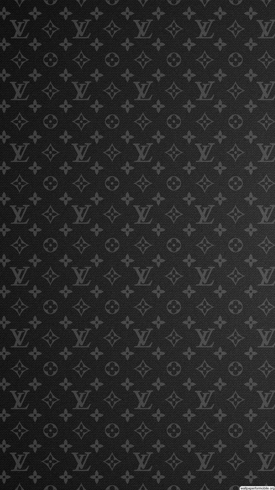 Black Louis Vuitton Hd Wallpaper | Semashow.com
