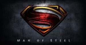 man of steel movie poster tutorial - superman logo