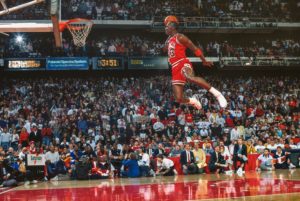 michael jordan's legendary free throw line dunk hd - youtube