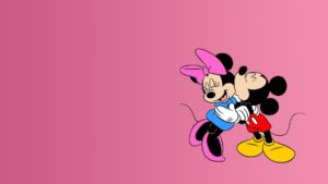 mickey and minnie mouse wallpaper 07989 - baltana