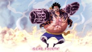 monkey d. luffy (gear fourth) full hd fond d'écran and arrière-plan