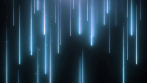 neon blue animation vj background with shiny particles motion