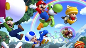 new super mario bros. u full hd fond d'écran and arrière-plan