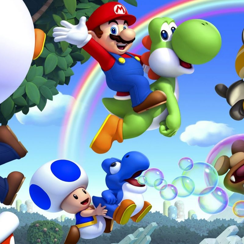 10 Best Super Mario Brothers Wallpaper FULL HD 1920×1080 For PC Background 2022 free download new super mario bros u full hd wallpaper and background image 800x800