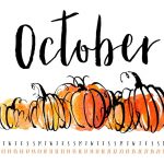 october 2017 desktop calendar wallpaper — uppercase designs