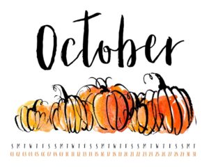 october 2017 desktop calendar wallpaper — uppercase designs