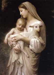 our-lady-the-blessed-virgin-mary-holding-the-baby-jesus-and-a-lamb