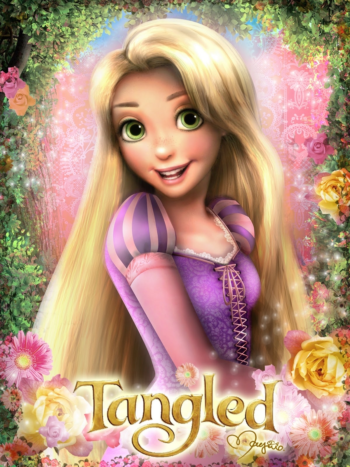 10 Best Rapunzel Tangled Wallpaper Hd FULL HD 1920×1080 ...