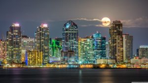 san diego skyline ❤ 4k hd desktop wallpaper for • wide &amp; ultra