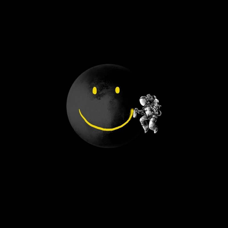 10 Top Smiley Face Black Background FULL HD 1920×1080 For PC Background 2023 free download smiley face spaceman black background 1920a wallpaper 1 iascurrent 800x800