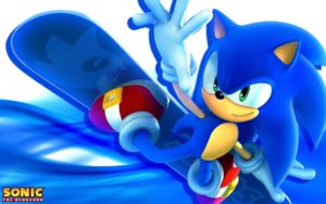 sonic the hedgehog snowboarding wallpapersonicthehedgehogbg on