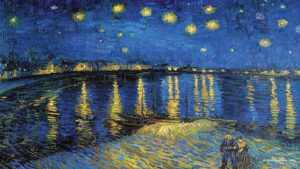 starry night over the rhone wallpaper (46+ images)