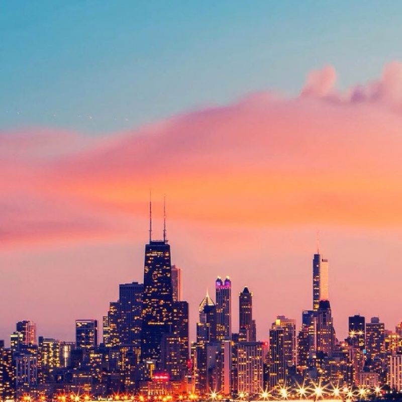 10 Most Popular Chicago Skyline Iphone Wallpaper FULL HD 1080p For PC Background 2022 free download sunset chicago skyline wallpaper iphone walle artt 800x800