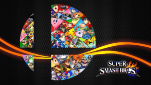 super smash bros 4: stained glass logoleepiin on deviantart