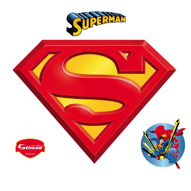 10 New Pics Of Superman Symbol FULL HD 1080p For PC Desktop 2022 free download superman logo wall decal shop fathead for superman decor 1 800x800