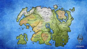 tamriel the elder scrolls maps wallpaper | (46764)