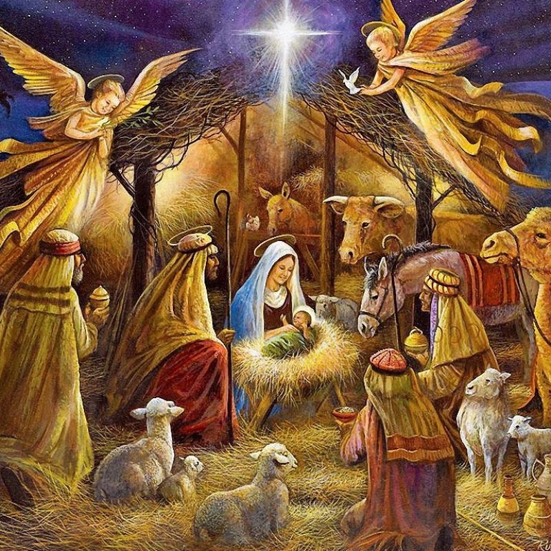 10 Latest Merry Christmas Jesus Wallpaper FULL HD 1920×1080 For PC Desktop 2024 free download the war on christmas christmas nativity birth and angel 1 800x800
