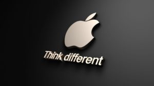 think different apple logo 1080p #1080p, #apple, #computers, #logo