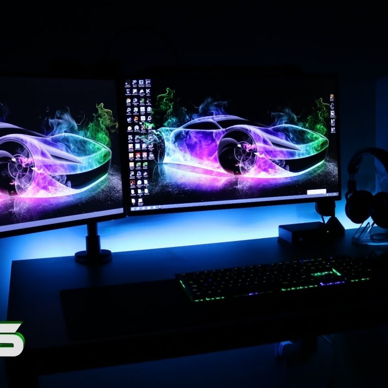10 New Setup Dual Monitor Wallpaper FULL HD 1920×1080 For PC Background 2024 free download ultimate clean gaming setup 2016 evolution dual monitors gaming 1 800x800