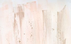 watercolour coral blush gold brushstroke desktop wallpaper