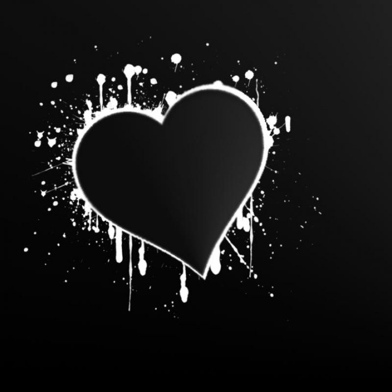 10 New White Heart Black Background FULL HD 1080p For PC Background 2022 free download white heart black background 7 background check all 800x800